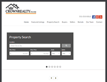 Tablet Screenshot of crownrealtyny.com